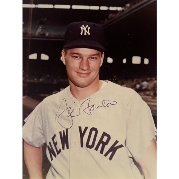 Jim Bouton signed photo