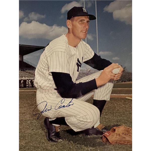 Jim Coates signed photo