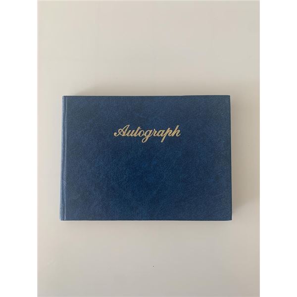 Potluck signed autograph book