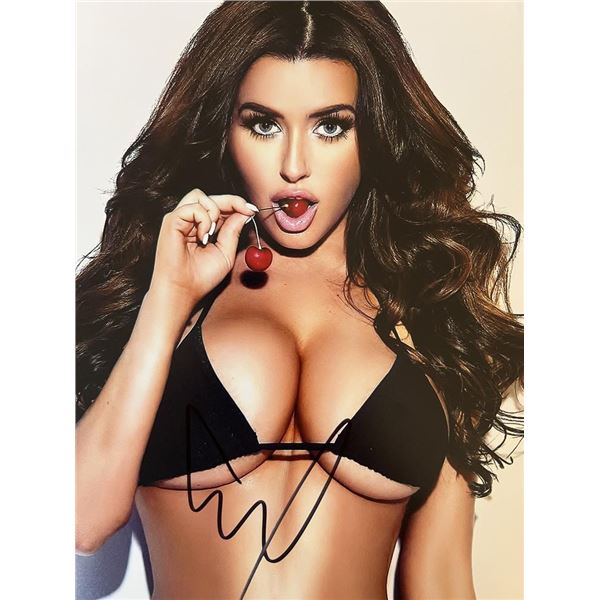 Model Abigail Ratchford signed photo