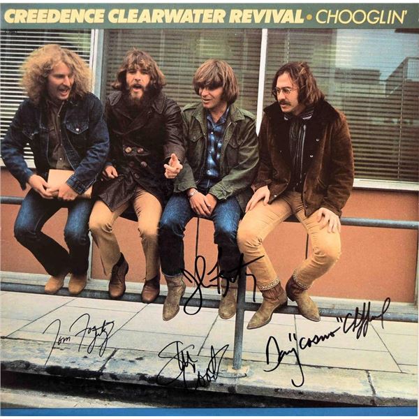 Creedence Clearwater Revival Chooglin signed album