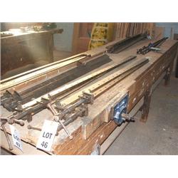 PAIR OF LARGE SASH CLAMPS