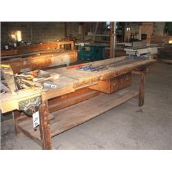 3 MTR WOODWORKING BENCH AND VICE x 3