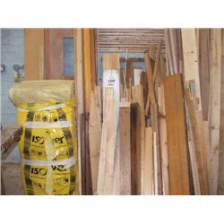 TIMBER AND PACK OF INSULATION