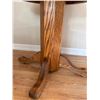 Image 3 : Wooden Pedestal Side Table