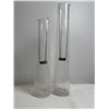 Image 2 : Bowring Glass vase and t-light candle holders (2)