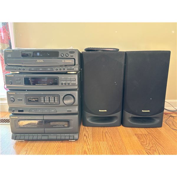 Panasonic Mini Changer System with Speakers