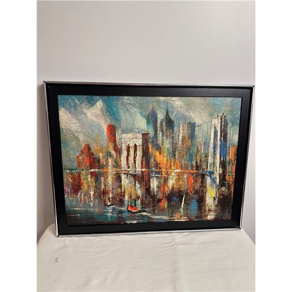 Skyline Abstract Print