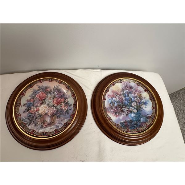 2 Plates in the Lena Liu's "Flower Fairies" collection
