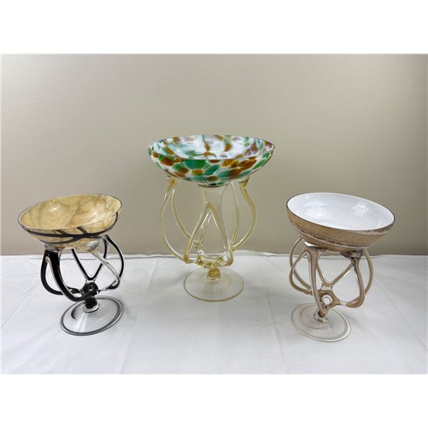 Unique Art Glass Bowls