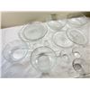 Image 1 : Glassware with Leaf & Floral Designs