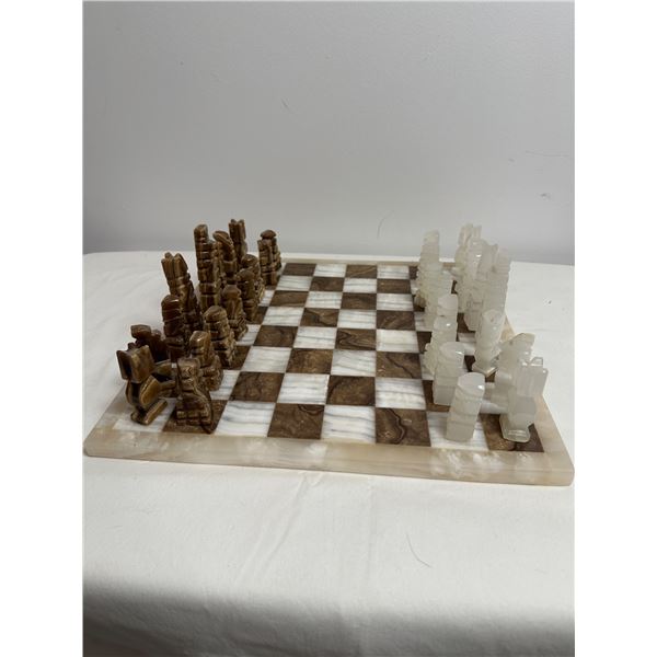 Onyx/Marble Style Chess Set
