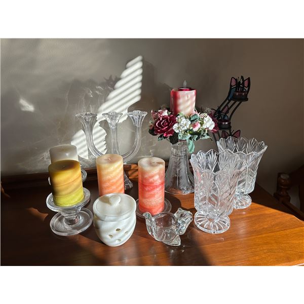 Candle and Candle Holders