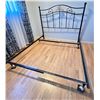 Image 1 : Metal Queen Headboard and Rails