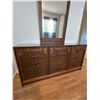 Image 3 : 9 Drawer Dresser with Mirror