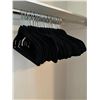 Image 1 : Black Felt Clothes Hangers