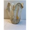 Image 2 : Vintage Polish Art Glass Vases