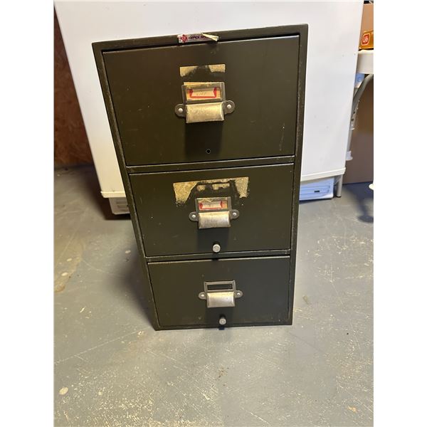 Metal Card Filing Cabinet