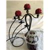 Image 3 : Candle Holders and Candles