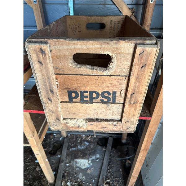 PEPSI Wooden Crate