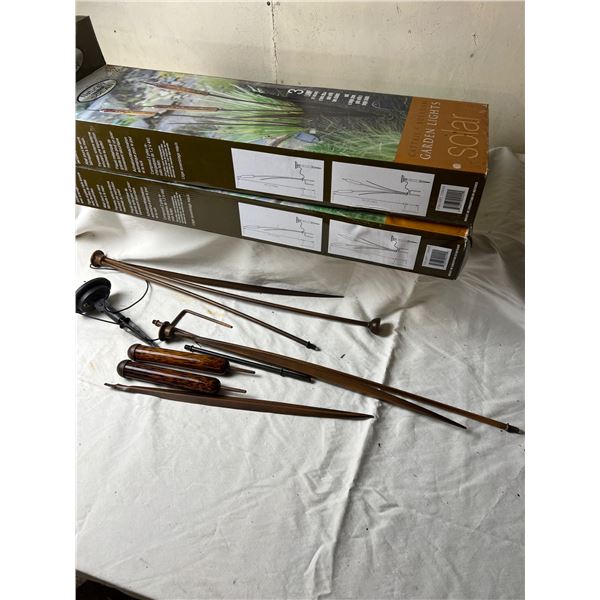 Cattail Solar Garden Lights