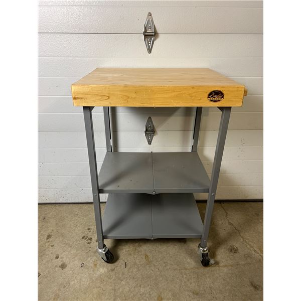 Bradley Smokers Folding Cutting Table