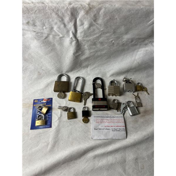 Assorted Padlocks