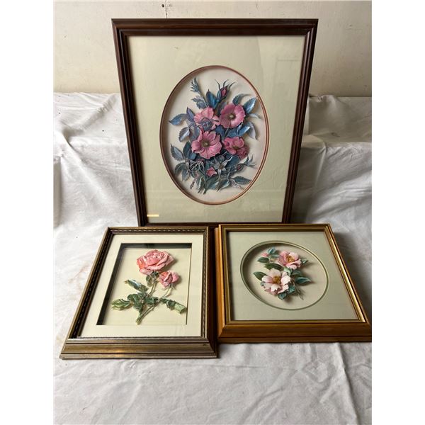 3D Floral Artwork