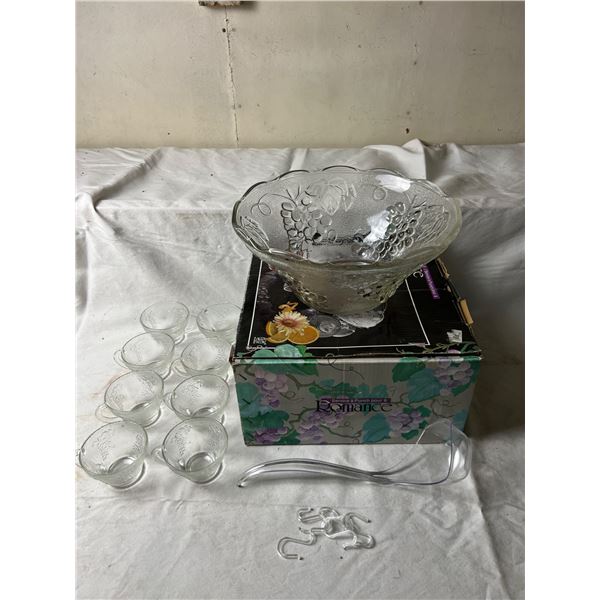 "Romance" Glass Punch Set