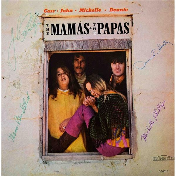 The Mamas & The Papas signed Self Titled album