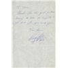 Image 1 : Ringo Starr handwritten and signed letter. GFA Authenticated