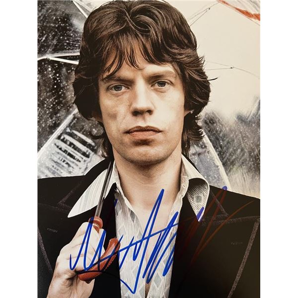 The Rolling Stones Mick Jagger Signed Photo