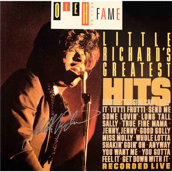 Little Richard signed The Great Little Richard album