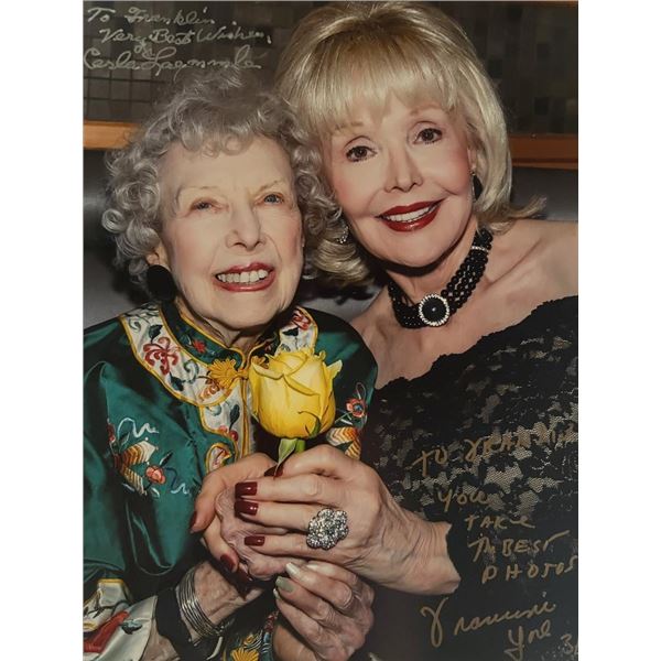 Carla Laemmle / Francine York signed photo