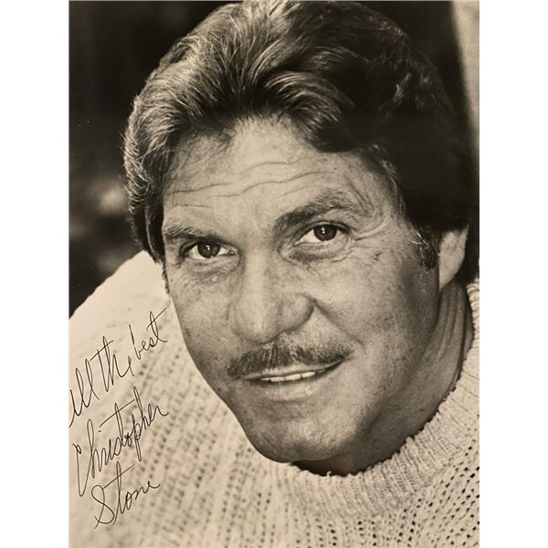 Lassie Christopher Stone signed photo