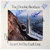 Image 1 : Doobie Brothers Livin' On The Fault Line signed album