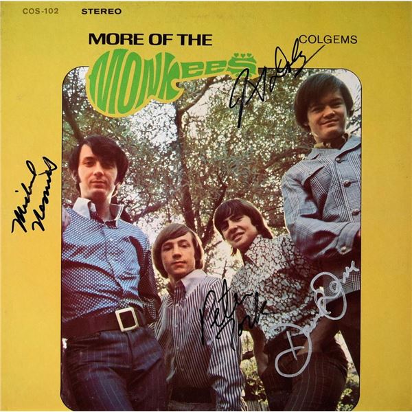 The Monkees More of the Monkees signed album