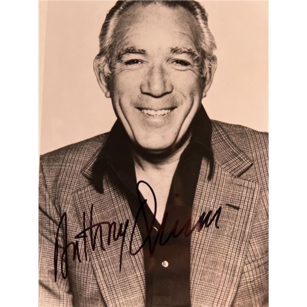 Lawrence of Arabia Anthony Quinn signed photo