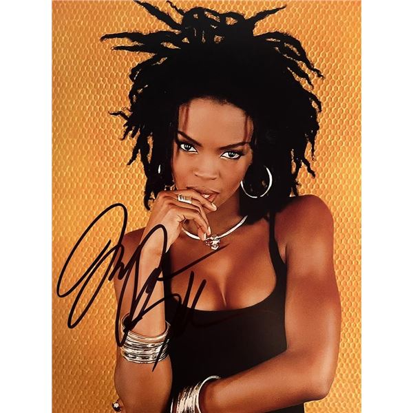 The Fugees Lauryn Hill signed photo