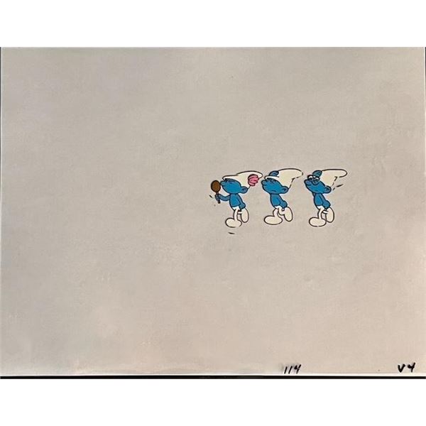 Smurfs original Sericel