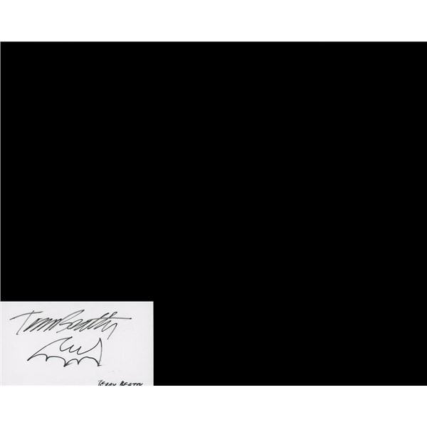 Batman Comic Book Artist Terry Beatty signature cut