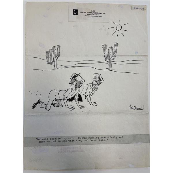 Bo Brown Original Cartoon