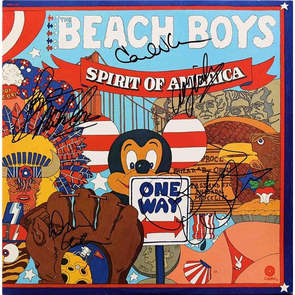 The Beach Boys signed Spirit Of America album