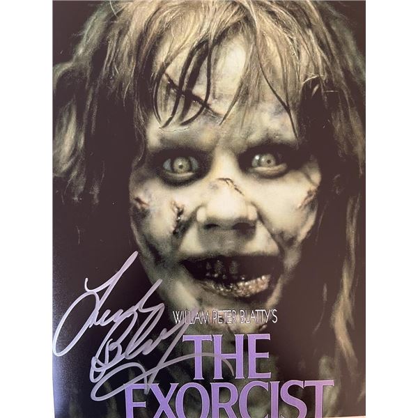The Exorcist Linda Blair signed movie photo