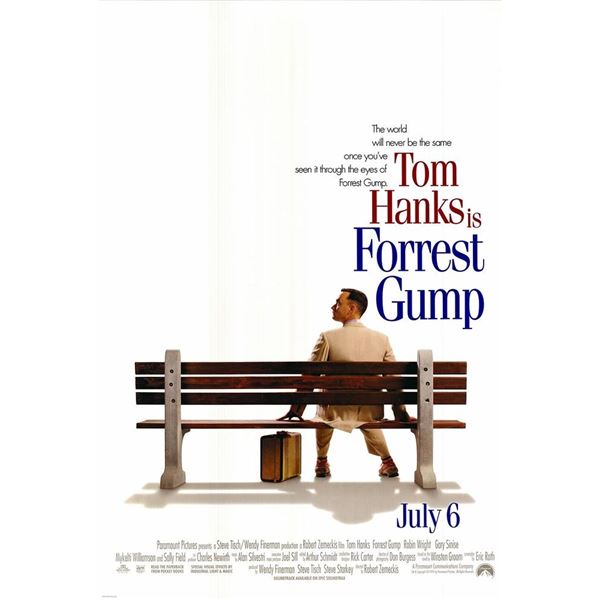 Forrest Gump 1994 original movie poster
