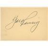 Image 1 : NFL Great Jack Ramsay original signature
