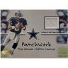 Image 1 : Troy Aikman football card and game used jersey swatch