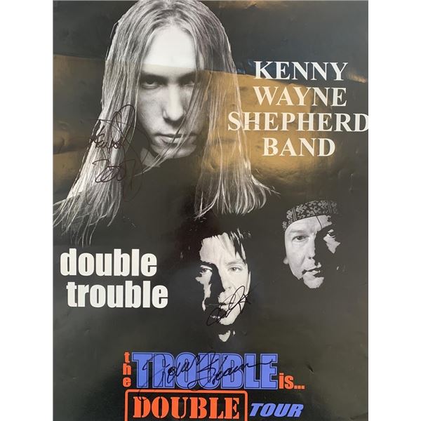 Kenny Wayne Shepherd Band signed poster
