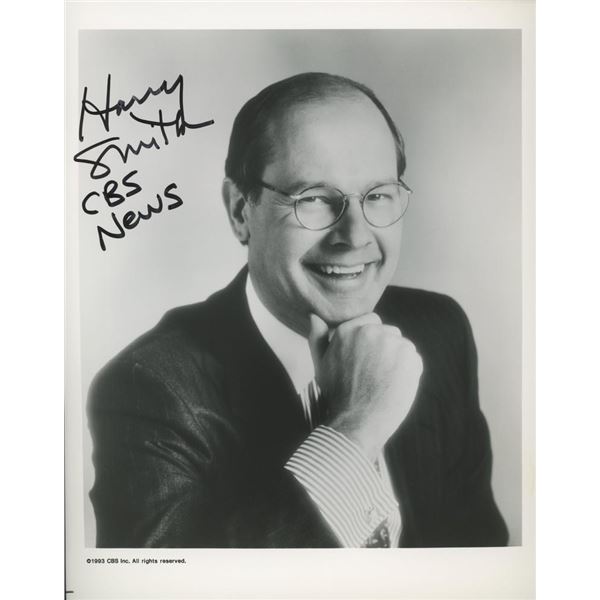 The Early Show Harry Smith signed CBS photo