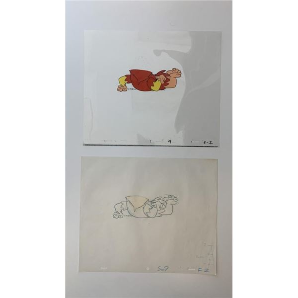 The Flintstones original artwork for cartoon